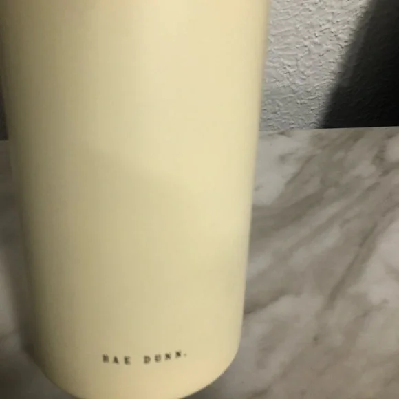 Rae Dunn Water bottle. Excellent condition. Beige color - Picture 3 of 4